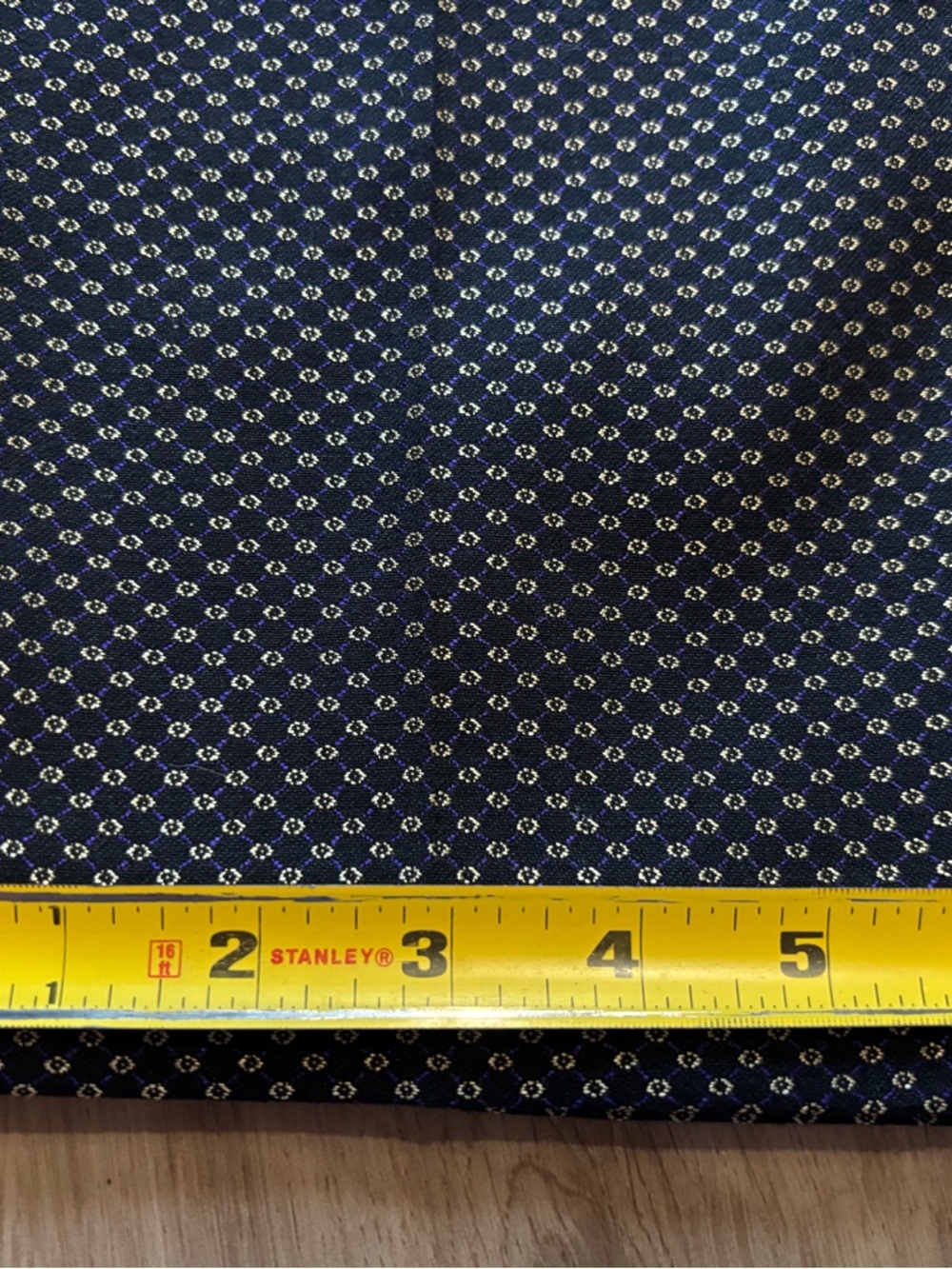 Ted Baker London Geometric Jacquard Ankle Pants Trousers Black Gold Size 2 US 6 - Picture 9 of 9